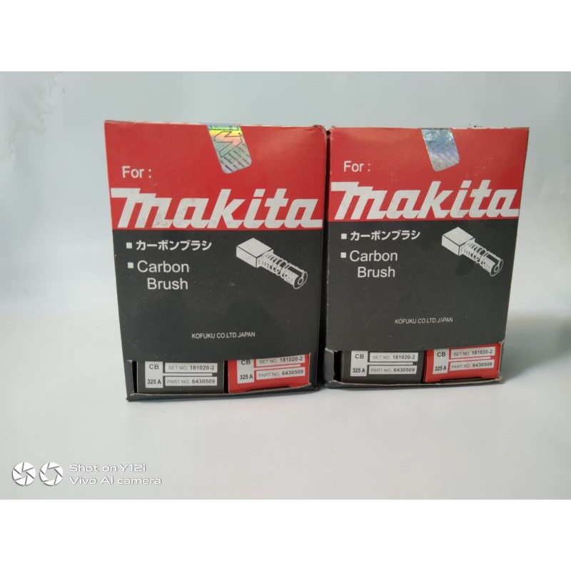 CARBON BRUSH 325A( untuk mesin gerinda tangan makita )