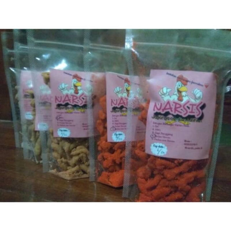 

keripik usus narsis