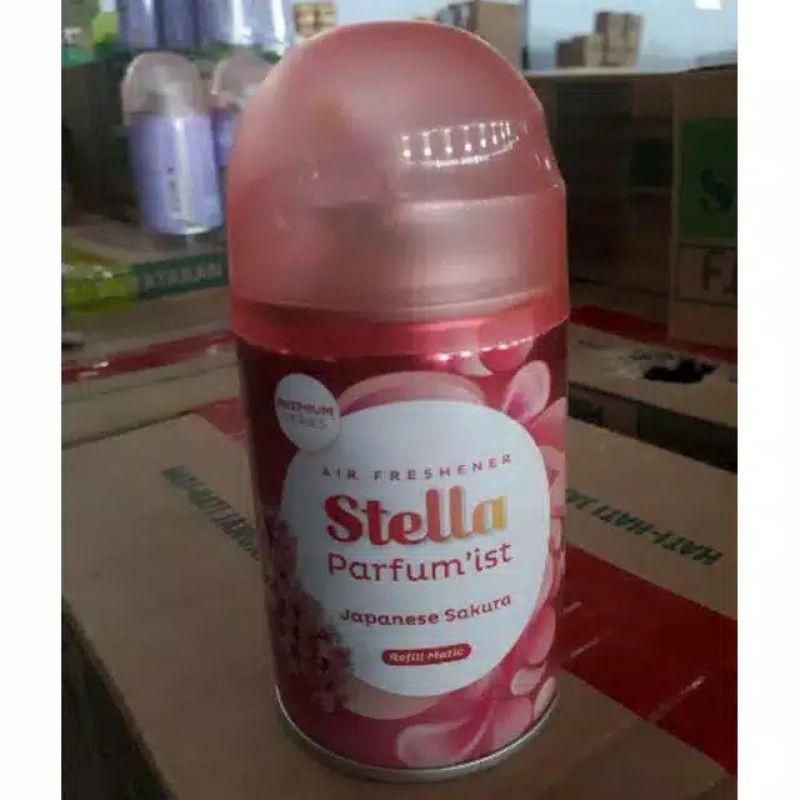 Stella reffil matic spray 225 ml /isi ulang stella matic box