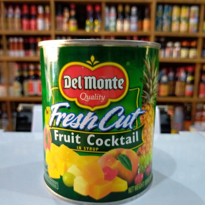 

Delmonte Fresh Cut Fruit Cocktail in Syrup/ Koktil Buah kaleng 825gr
