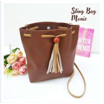 Tas Sling Bag Monica / Tas Bahu Wanita/ Tas Cewek/ Tas Wanita Murah/Tas Cantik/Tas Kerja/ Monic SE