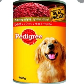 Makanan Anjing Wetfood Pedigree Kaleng Beef 400gr