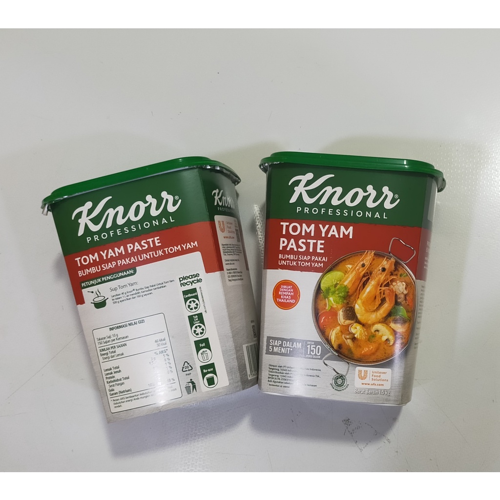 

Tom Yam Paste Knorr 1.5 kg Free Bubble Wrap dan Dus Tebal