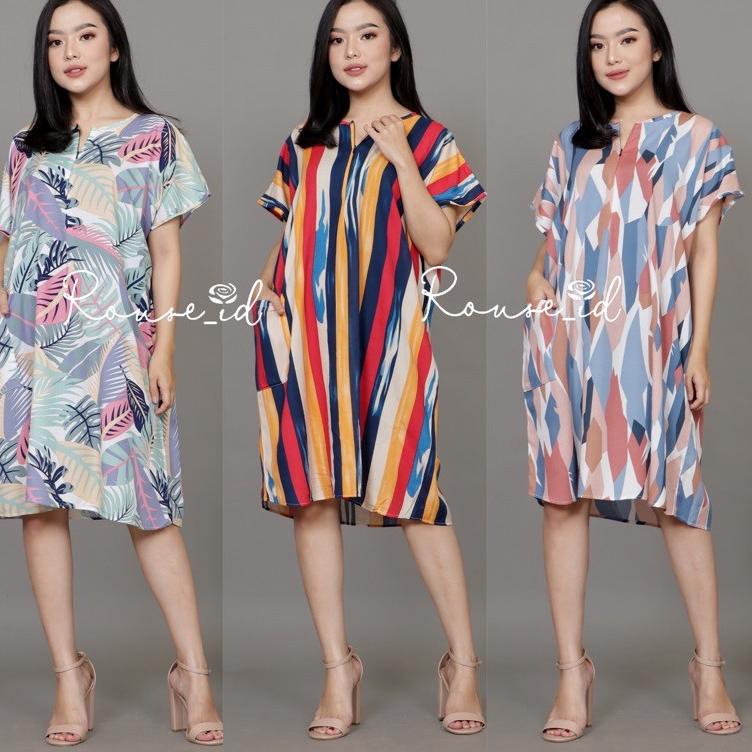 ✤104✤E PART 4 DASTER BUSUI PENDEK SELUTUT ROUSE ID MIDI RAYON PREMIUM<Sedang⭐.discon>