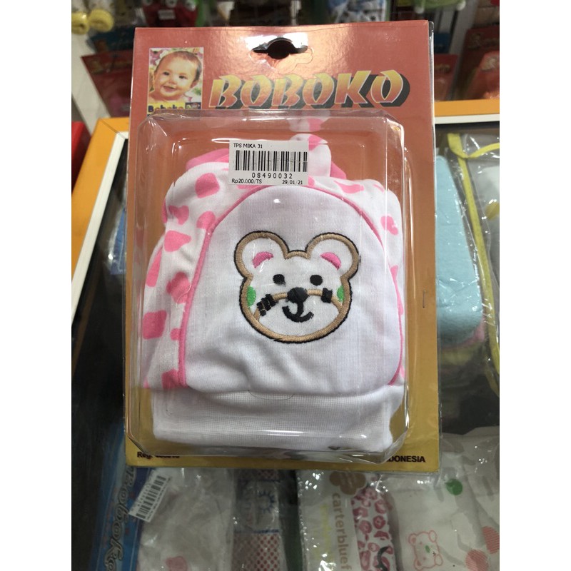 Topi Set Sepatu Boboko Anak Umur 3-15 Bulan Murah/Topi+Sepatu Bayi Murah BAHAN KATUN HALUS &amp; NYAMAN