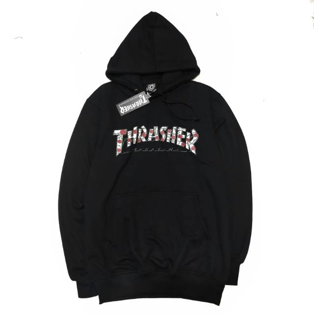 Sweater Hoodie Trasher Mag Rose FullTag &amp; Lebel