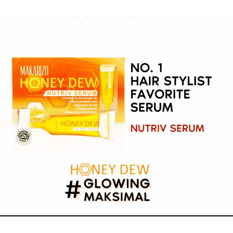 Makarizo profesional honey dew nutriv serum 25 x 5ml