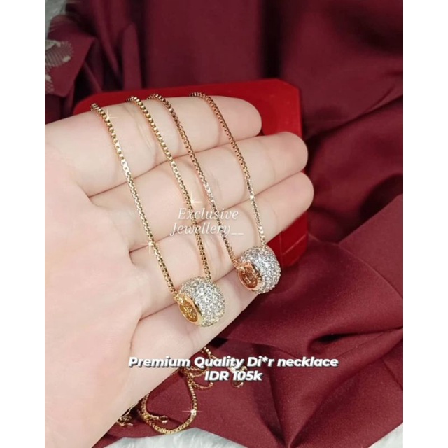 Kalung Di*r Replika Berlian Eropa