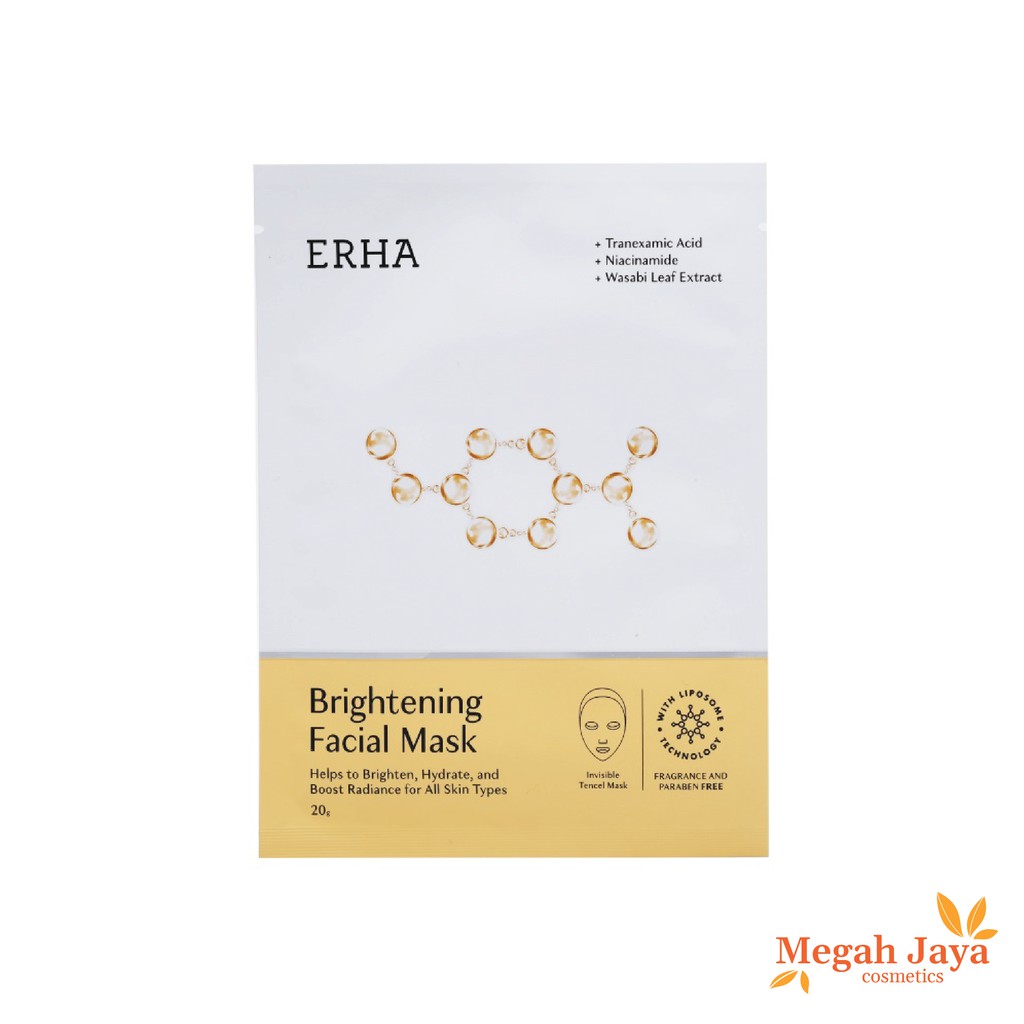 ERHA 21 DERMATOLOGIST FORMULARIES BRIGHTENING FACIAL MASK 22 GR @MJ