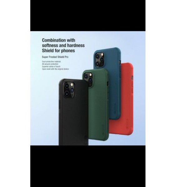 IPHONE 12 PRO 12 Silikon Hard case NILKIN ORIGINAL Frosted Shield Slim