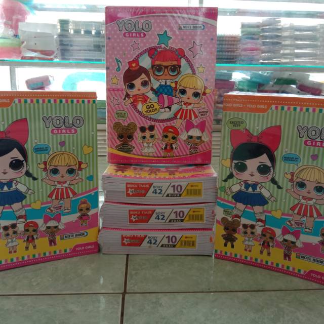 

Buku tulis NEWSTAR boxy 42 lembar