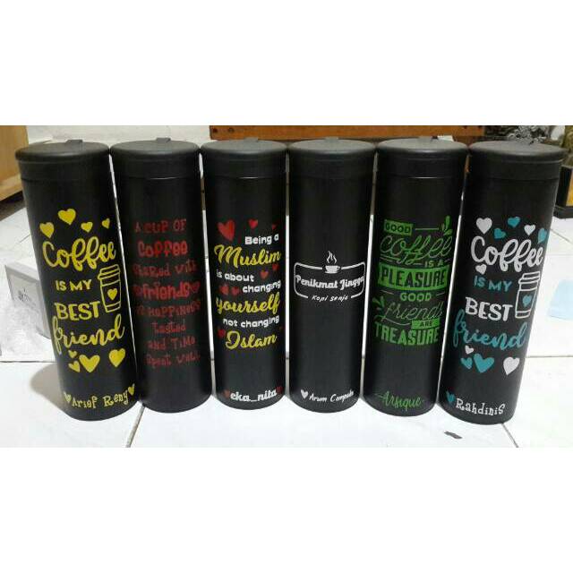 THERMOS TUMBLER QKELA FREE CUSTOM NAMA