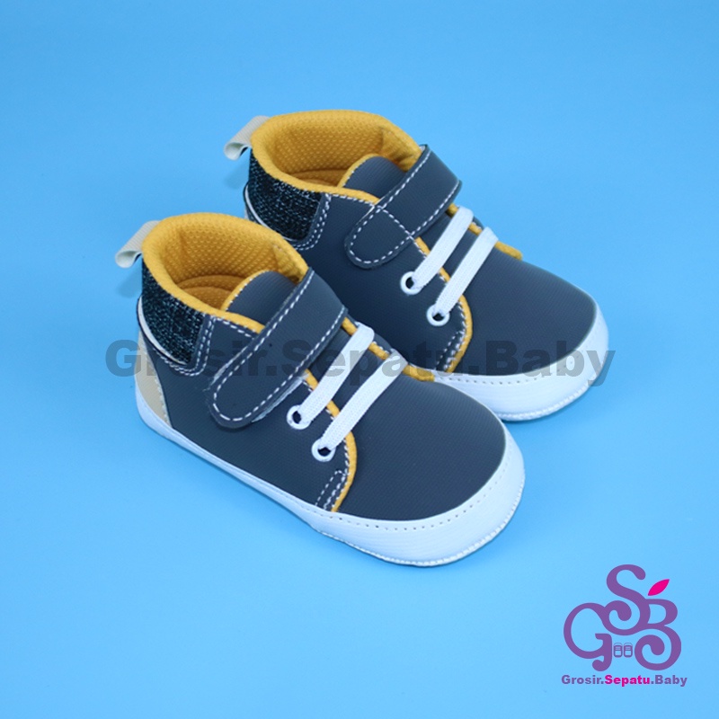 prewalker sepatu bayi laki laki perempuan umur 2 - 14 bulan model BASKET CASE