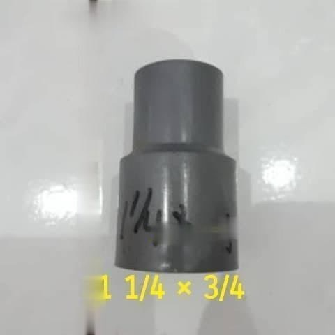 Reducer 1 1/4x3/4 socket sock vlok sok flok sok pvc 1 1/4&quot; x 3/4&quot;