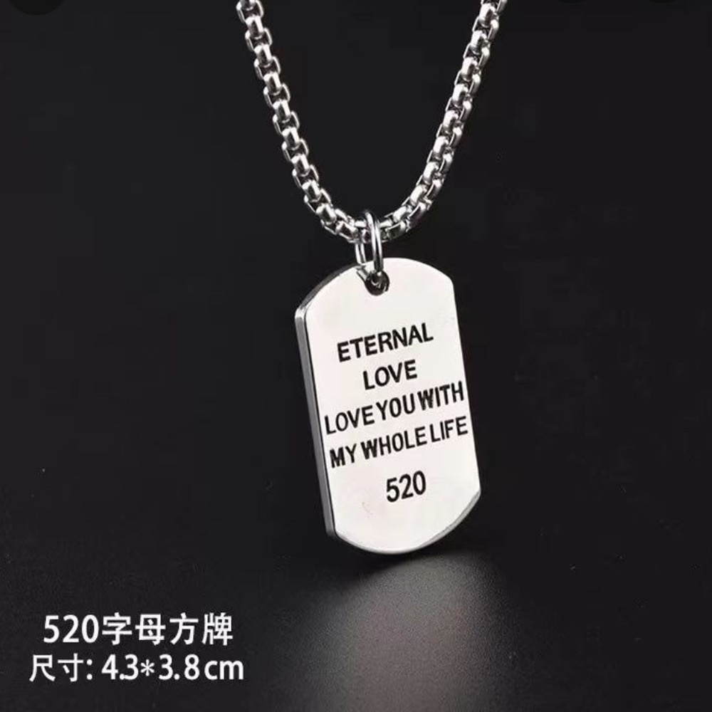 Kalung Rantai Panjang Dengan Liontin Gaya Hip hop Untuk Pria Dan Wanita