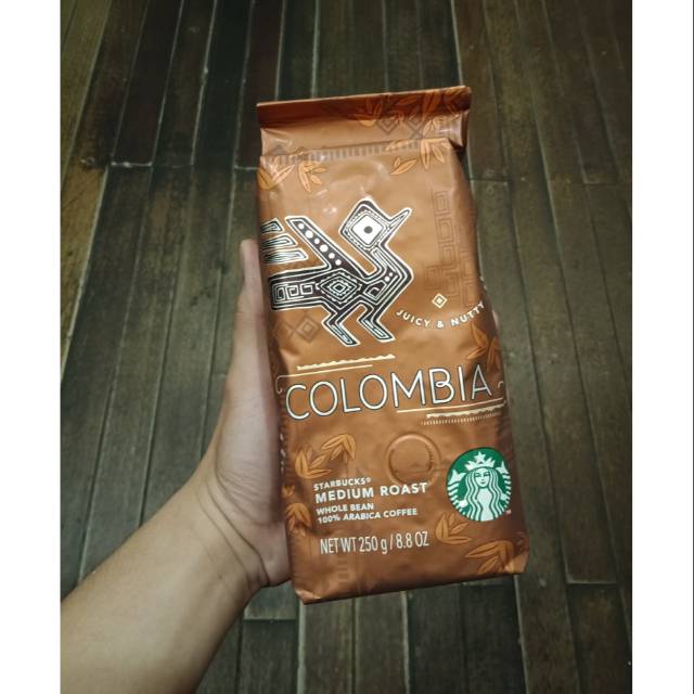 

STARBUCKS WHOLE BEANS COLOMBIA 250gr