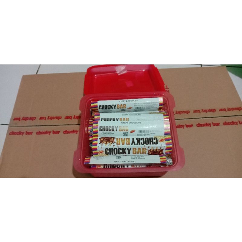 

termurah makanan ringan coklat choky bar isi 24 /toples