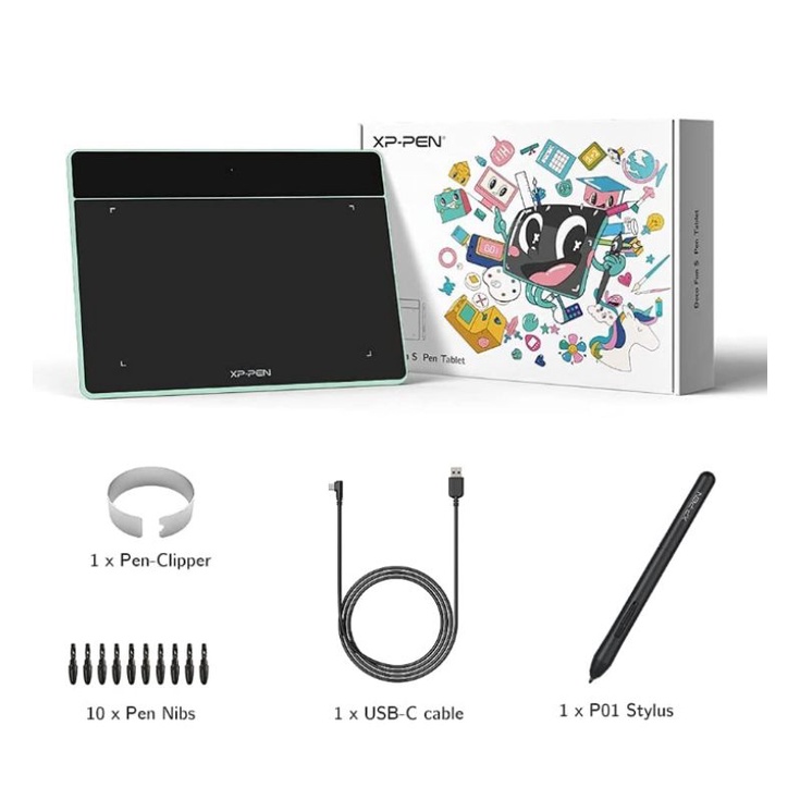 XP Pen Deco Fun S Small Drawing pen tablet support android Garansi resmi 2 tahun