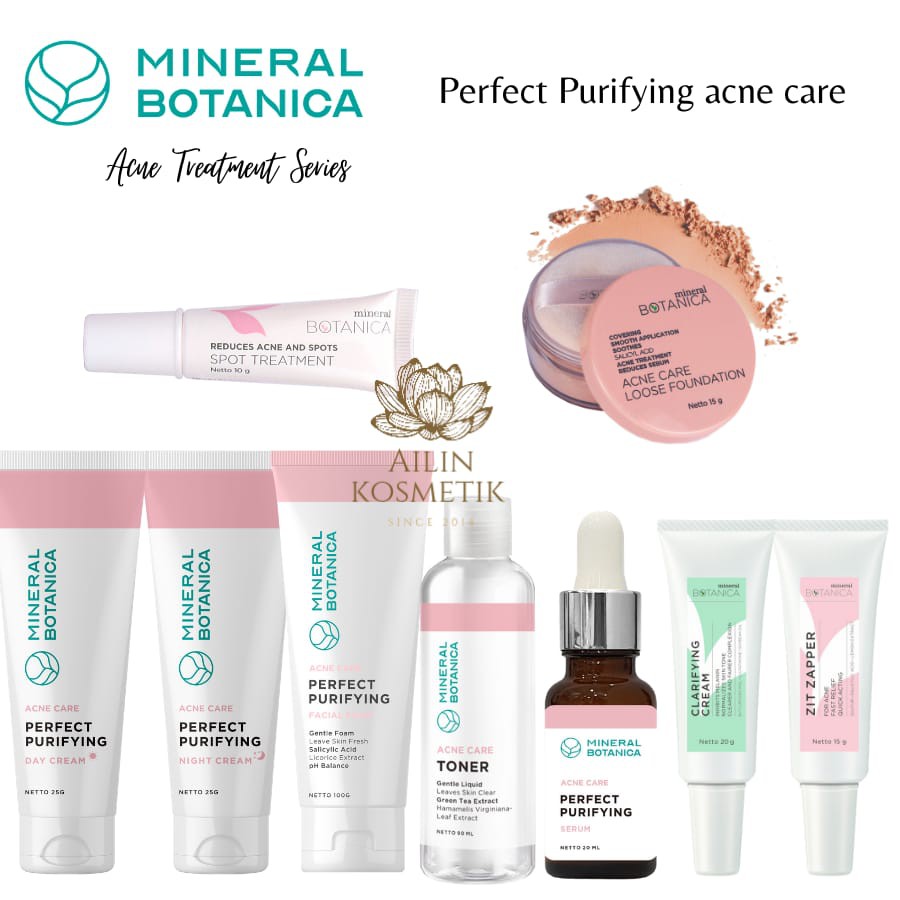 Mineral Botanica Acne Care Series by AILIN Kosmetik