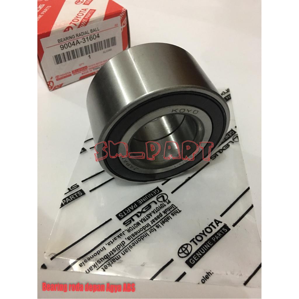 Bearing roda depan lahar depan front agya ayla
