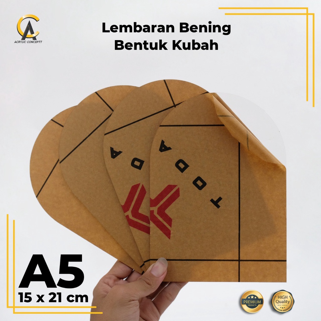 

Akrilik Kubah A5 / Akrilik Lembaran Bentuk Kubah A5