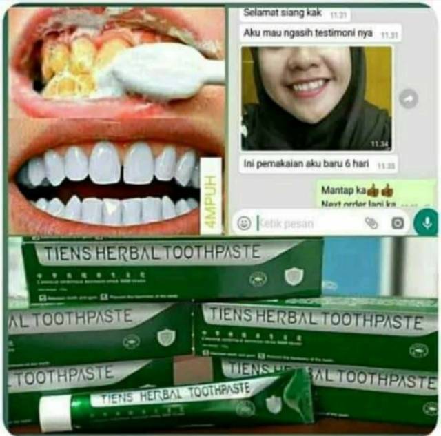 Pasta Gigi Pemutih Herbal Toothpaste Original Orecare Pemutih Gigi Super Whitening Teeth Shopee Indonesia