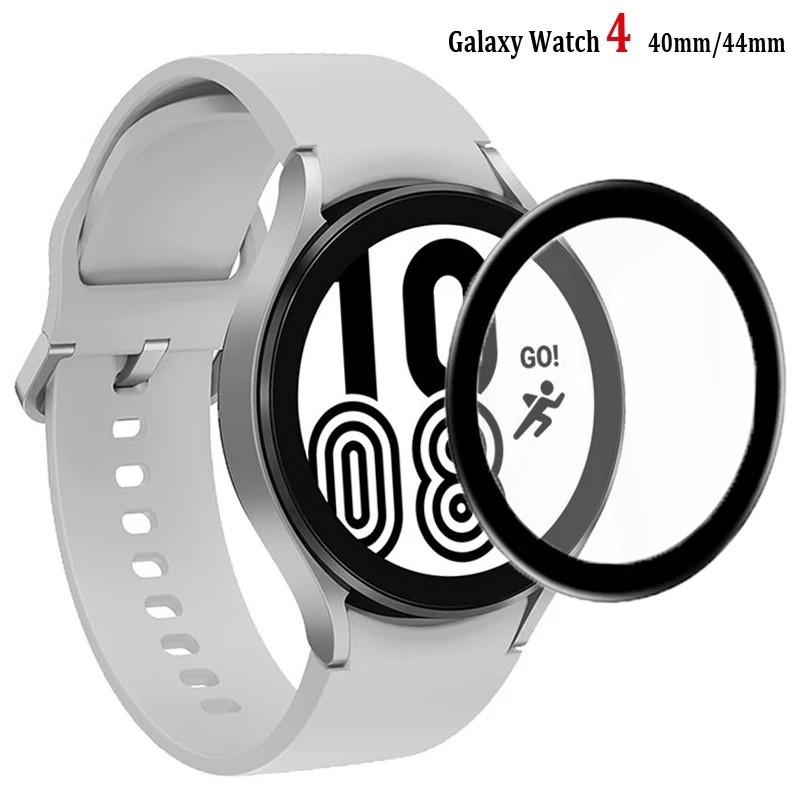 3D Full Curved  HD Clear Screen Protector  For Samsung Galaxy Watch 4 40mm 44mm