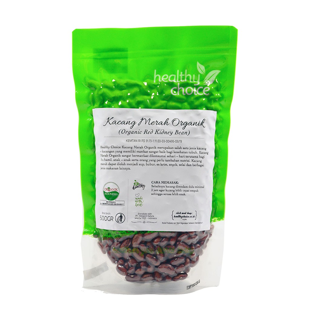 

Healthy Choice Kacang Merah Organik 500 Gr
