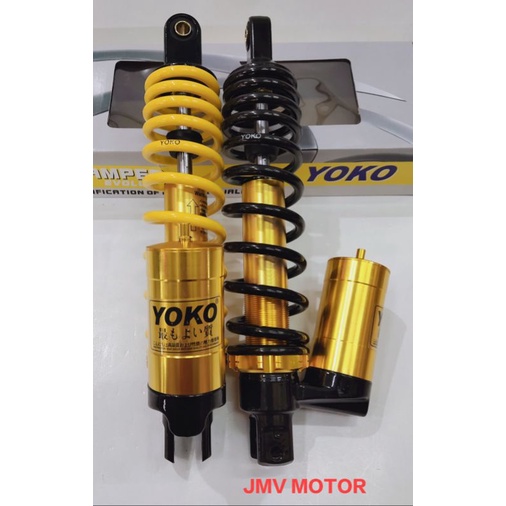 SHOCKBREAKER/SHOCK BELAKANG TABUNG BAWAH YOKO MATIC 305MM MIO/BEAT KARBU/SCOOPY OLD/MIO M3/FINO LAMA