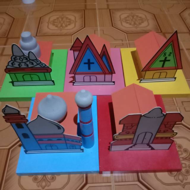 Maket rumah ibadah