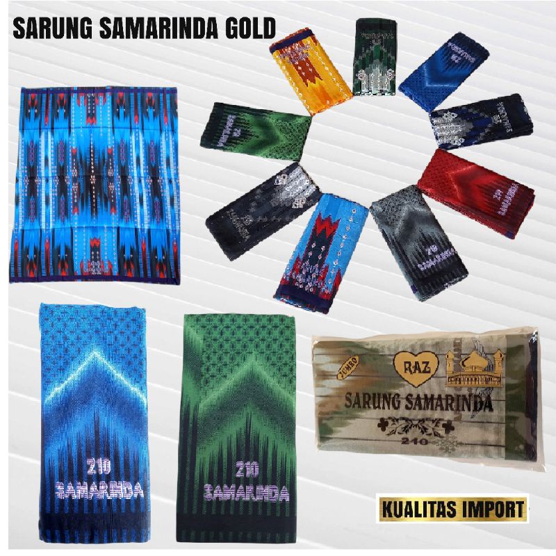 SARUNG SAMARINDA GOLD REMAJA DEWASA/SARUNG SAMARINDA LEGENDARIS