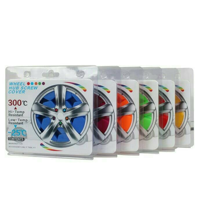 Wheel Cover Silikon Baut Pelindung Baut 19mm