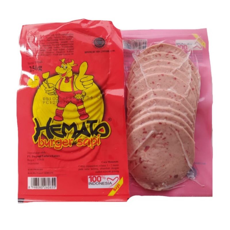 

HEMATO BURGER SAPI 250G