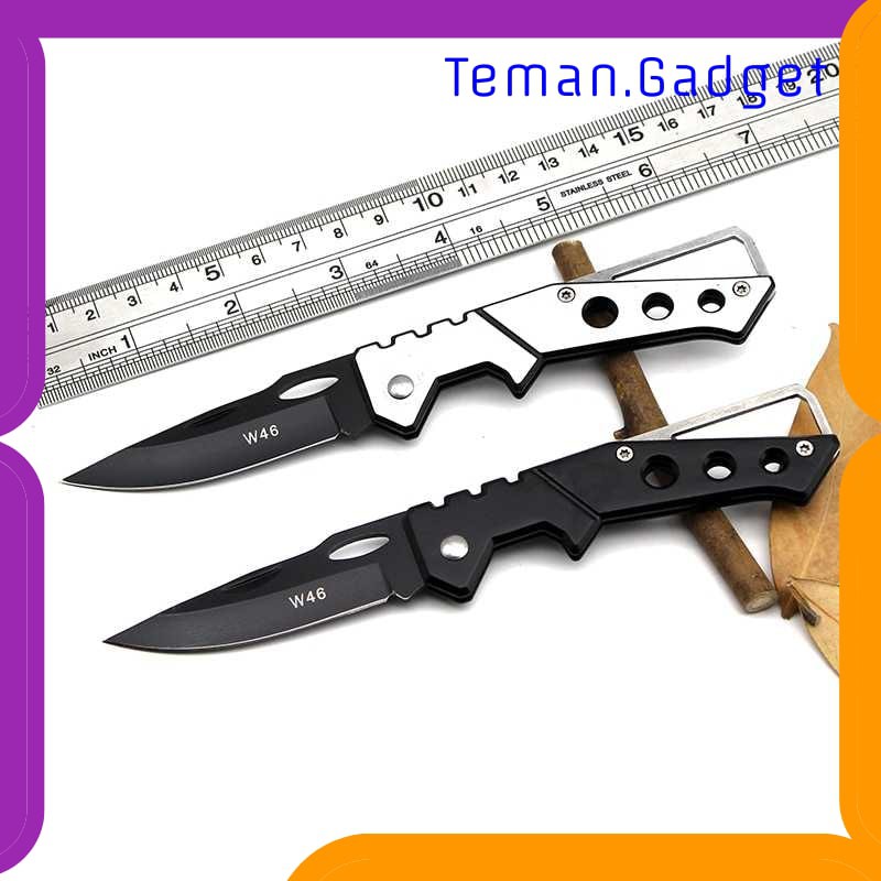 TG-DE375 KNIFEZER PISAU SAKU LIPAT MINI SERBAGUNA PORTABLE KNIFE SURVIVAL - W46