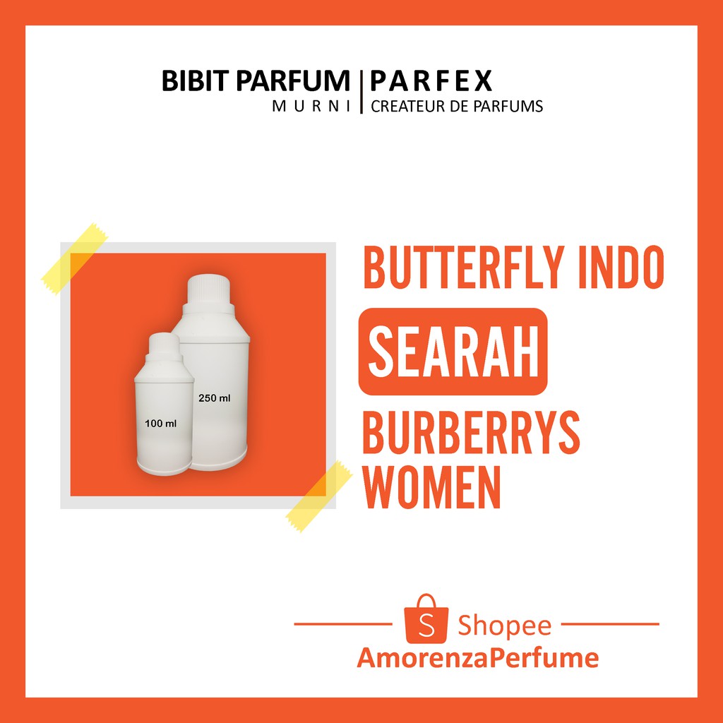 BUTTERFLY INDO BIBIT PARFUM PARFEX ORIGINAL 100% TANPA CAMPURAN