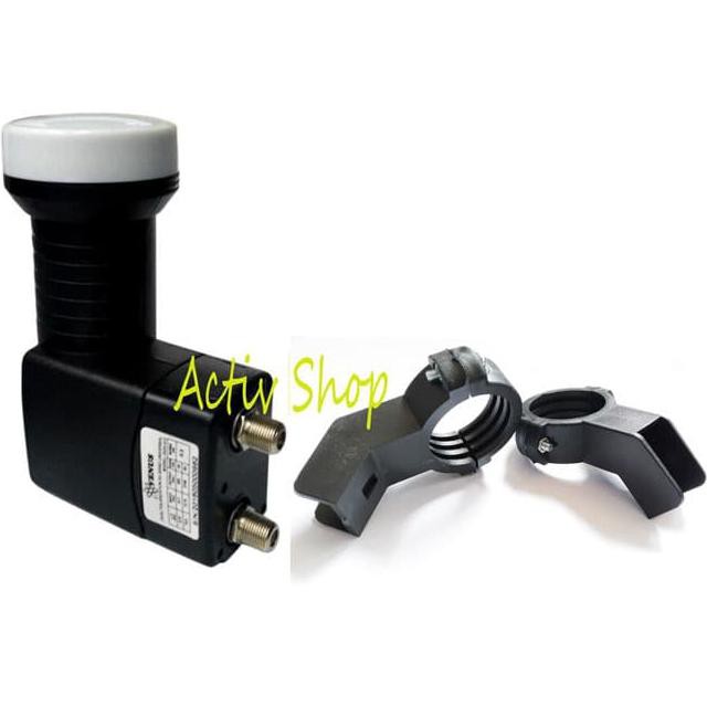 Ready&Siapkirim Venus Lnb Ku Band 2 Output Plus Bracket