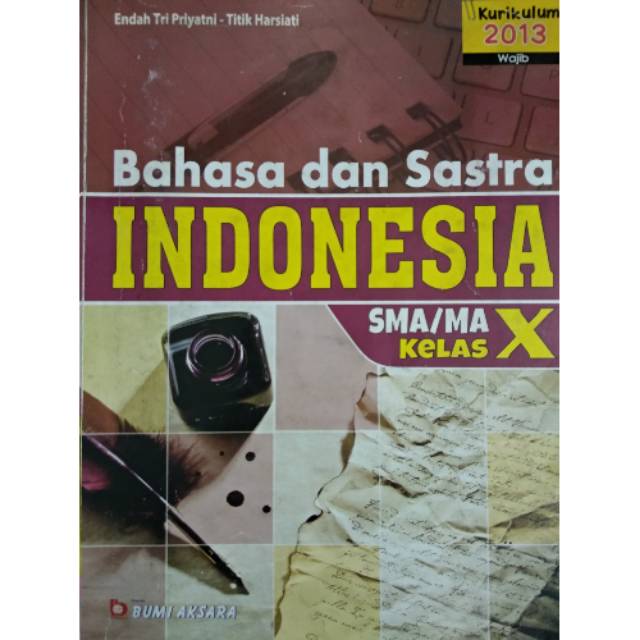Bahasa dan Sastra Indonesia