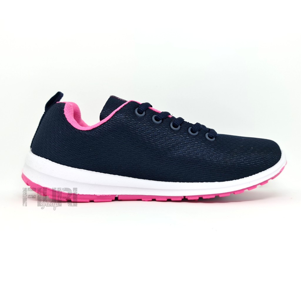 FIURI - ANDO ORIGINAL - NITTA 37-40 NAVY PINK - SEPATU SNEAKERS SPORT KANVAS SOL KARET ANAK PEREMPUAN - SEPATU KETS FASHION TRENDY WANITA DEWASA - SEPATU OLAHRAGA LARI FITNES SENAM KERJA KULIAH BERTALI CEWEK MURAH PROMO DISKON BONUS KAOS KAKI