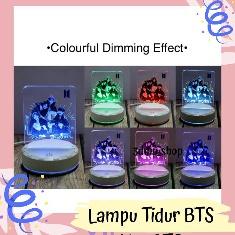 Lampu tidur BT21