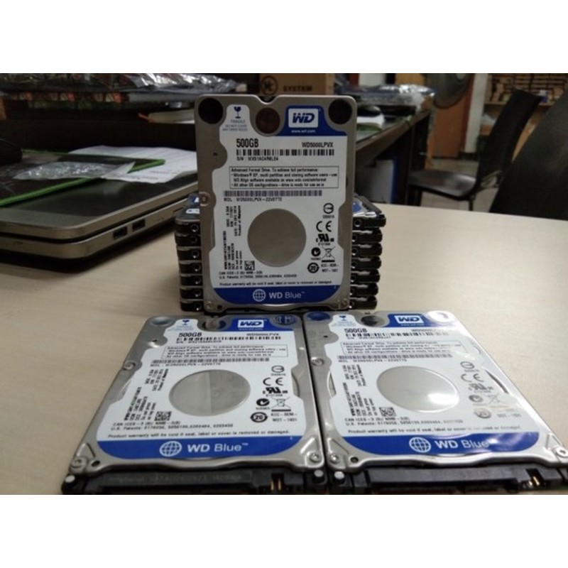 HARDISK LAPTOP 2,5inch 500GB SATA 3 LIKE NEW GARANSI 1 BULAN