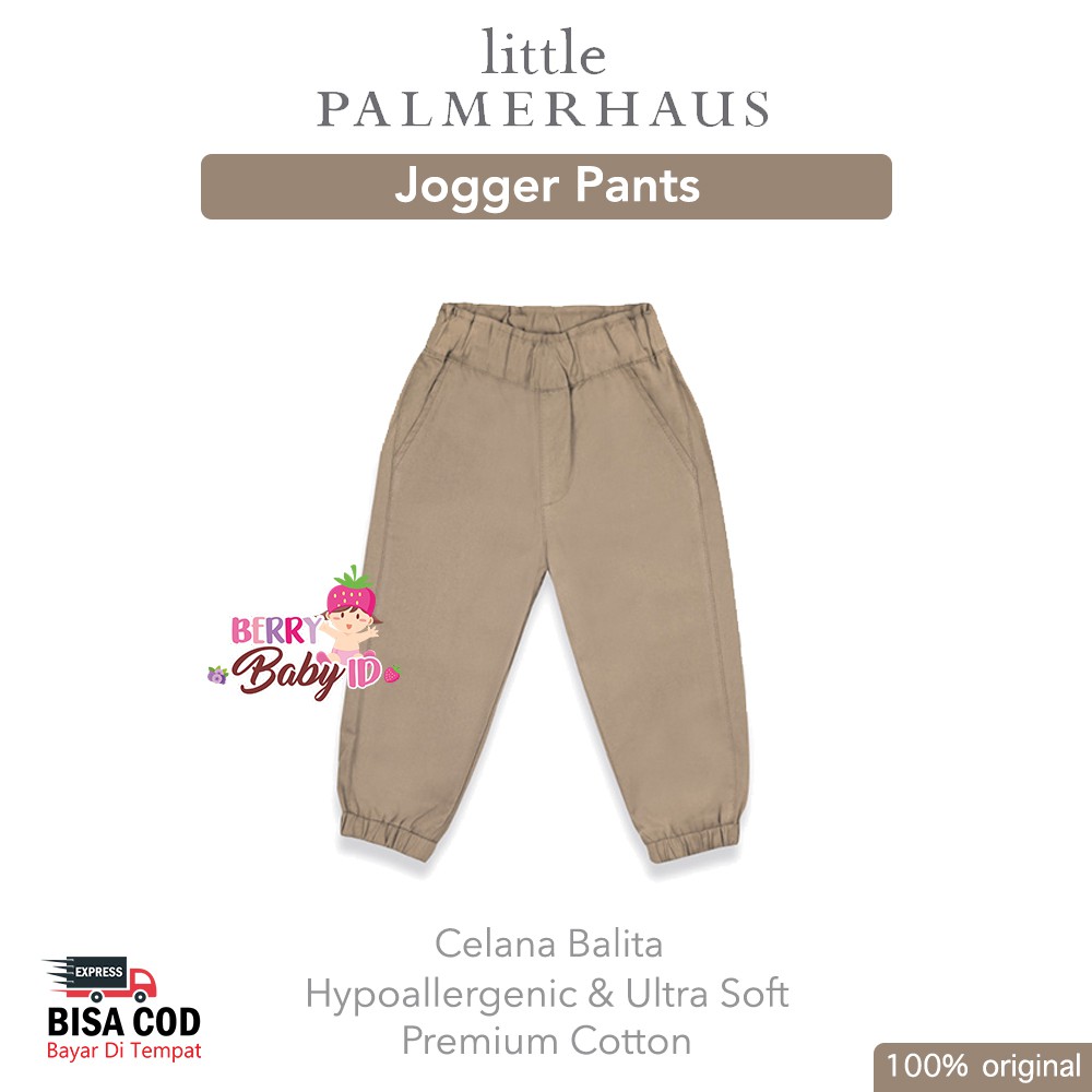 Little Palmerhaus Jogger Pants Celana Bayi Anak Jogger Berry Mart