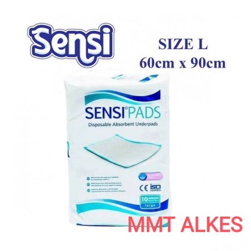 SENSIPAD UNDERPADS SENSI PADS PERLAK TATAKAN OMPOL