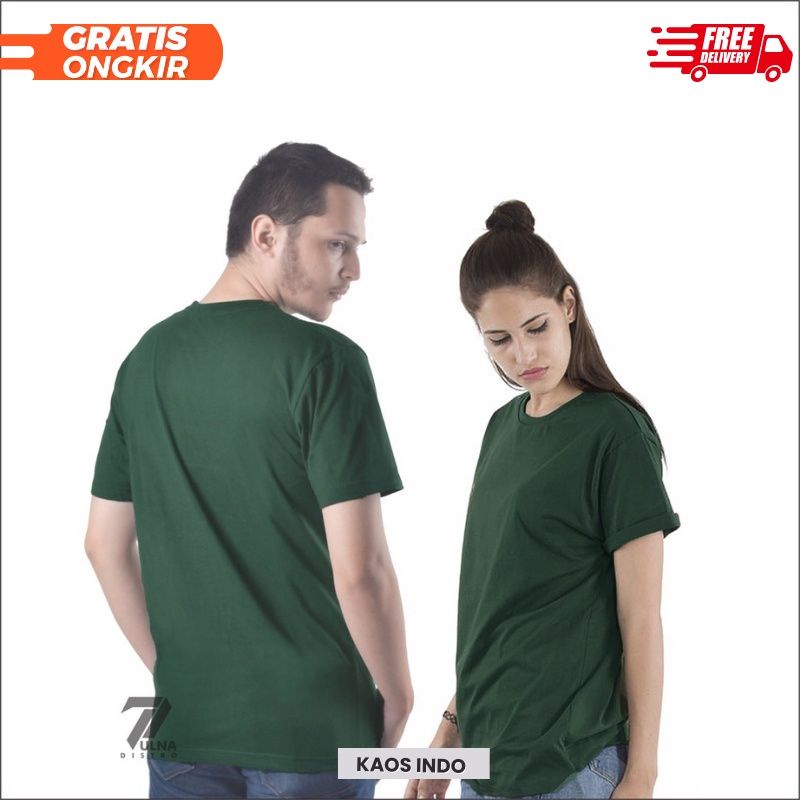 THEHIKAM Official - KAOS POLOS Lengan Pendek catton Combed 30s Unisex Pria Wanita OBLONG Distro Bandung Premium