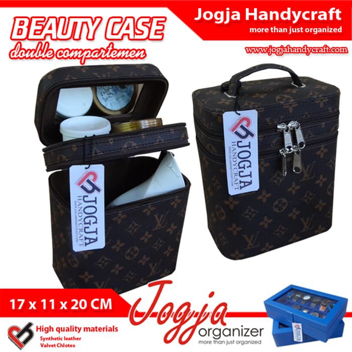 "Box Make Up / Kotak Make Up / Tempat Make Up / Beauty Case LV"