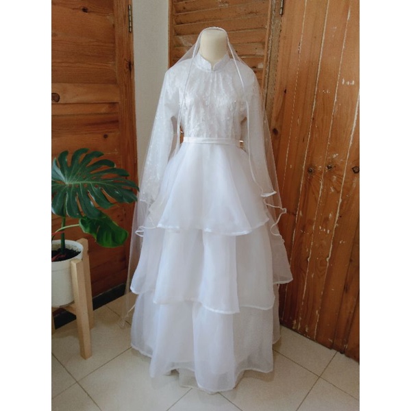 Gaun Pengantin Syar'i