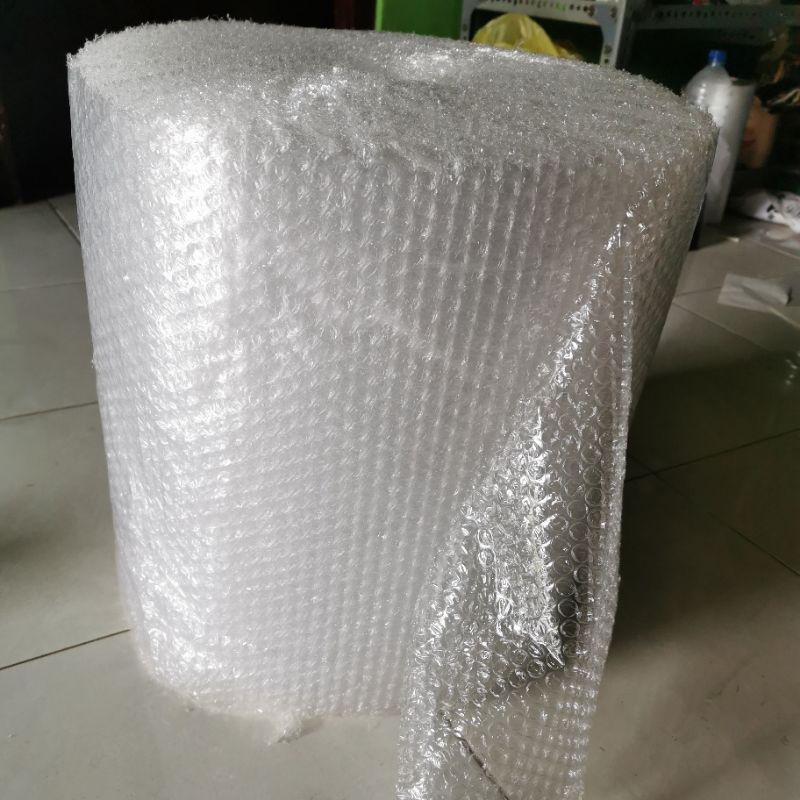 

bubble wrap untuk tambahan packing buku