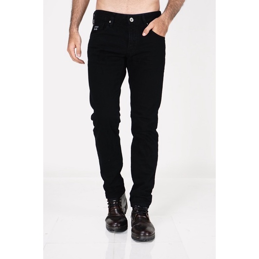 CELANA JEANS HITAM SLIMFIT BOMBBOOGIE ORIGINAL 100%