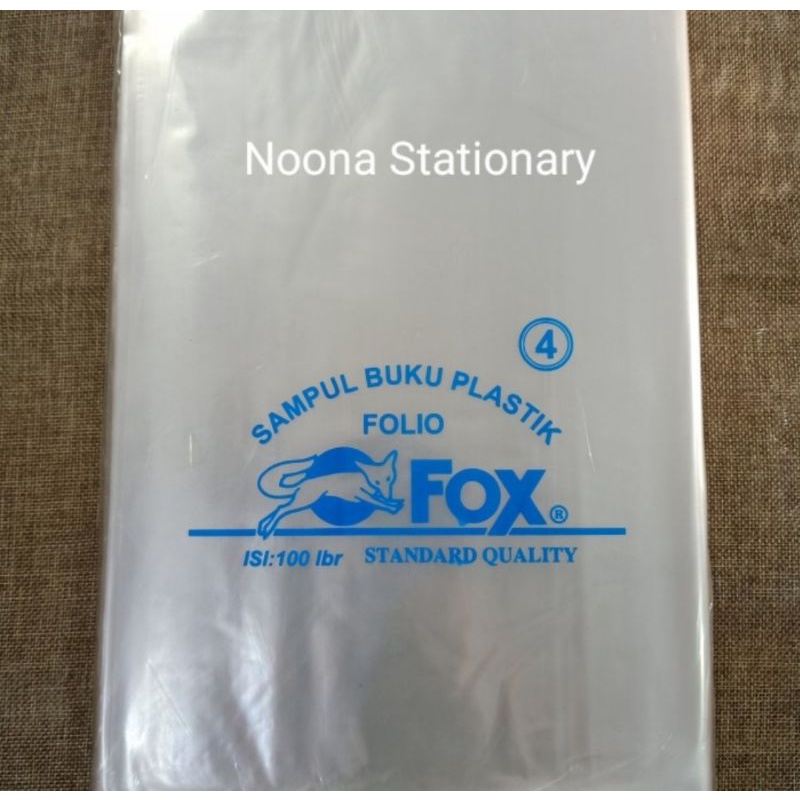 

Fox Sampul Buku Plastik Folio (LKS)
