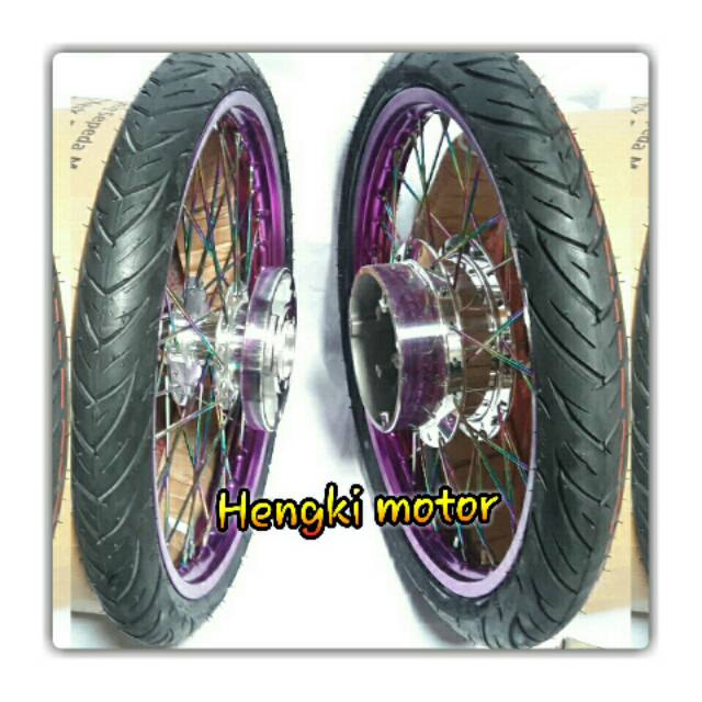 Velg n -max ring 17 tambah ban fdr baru