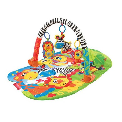 Playgro 5 In 1 Safari Super Gym Playgym Bayi